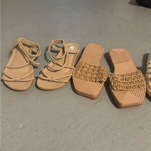 Elegant Tan Women's Sandals